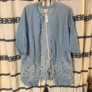 Chico's Open Front Cardigan